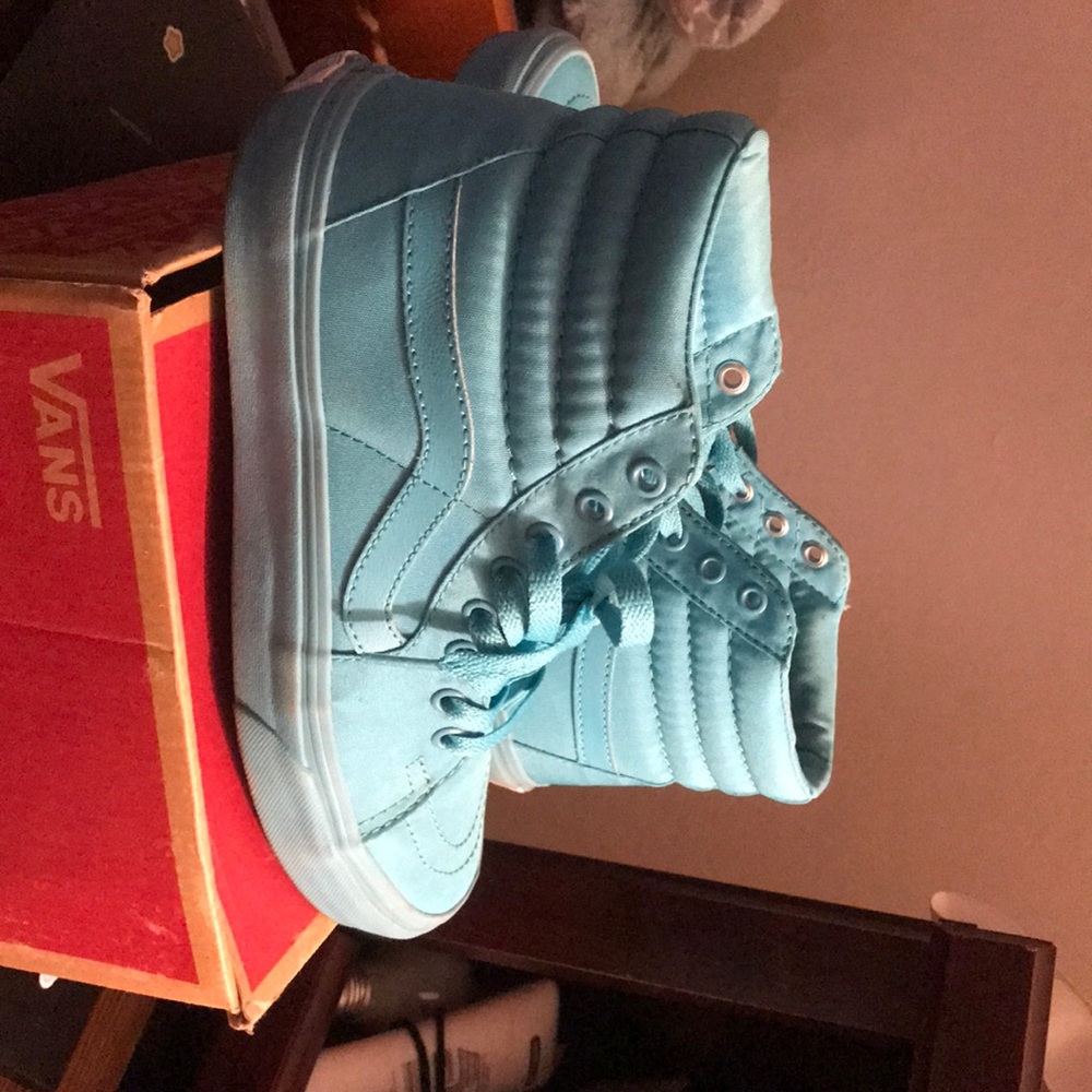 Blue High top vans